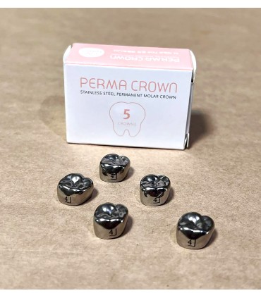 روکش فلزی دندان دائمی KIDS CROWN