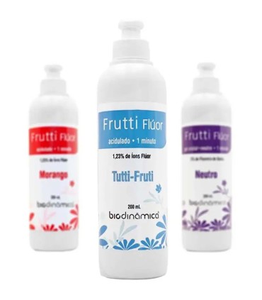 ژل فلوراید اسیدی 1.23% Biodinamica - Frutti Flour